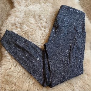 Lululemon Lead the Pack Size 8 Athletic Splatter